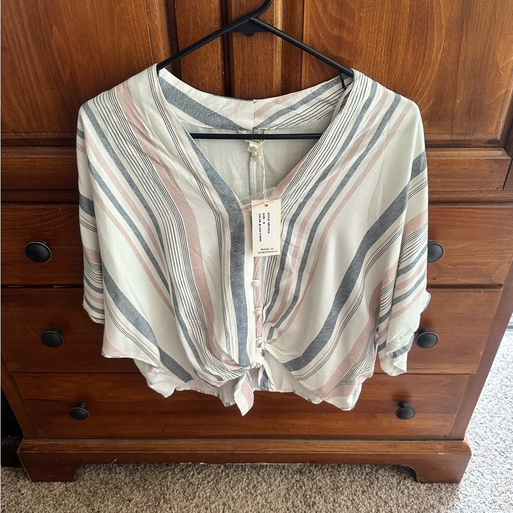 NWT Cute Striped Top